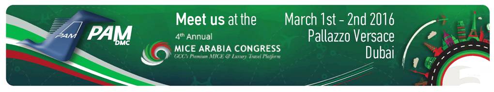 PAM DMC & PAM Events meets MICE Arabia Congress!!!